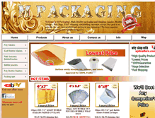 Tablet Screenshot of mpackaging.com